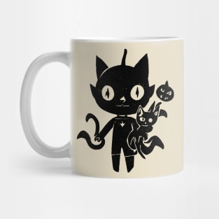 Vintage Devil mascot Mug